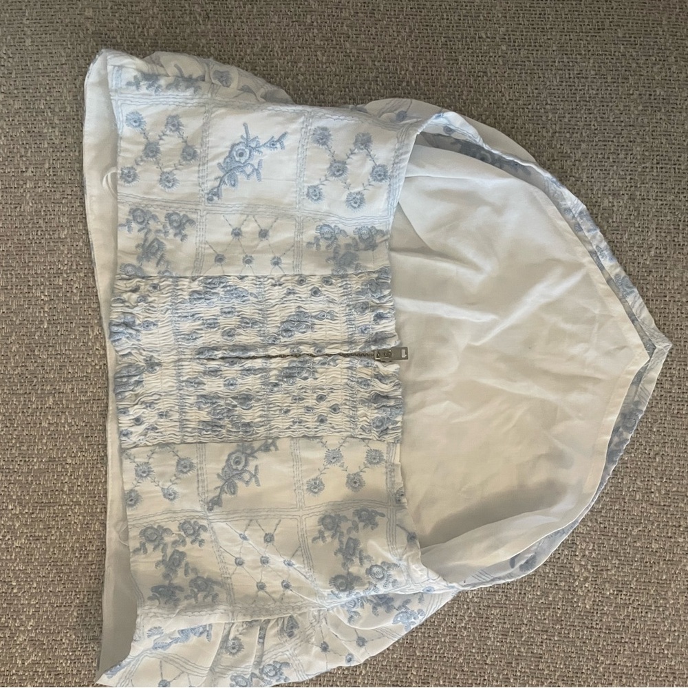 Reformation Dillon Blue and White Top - Picture 5 of 10